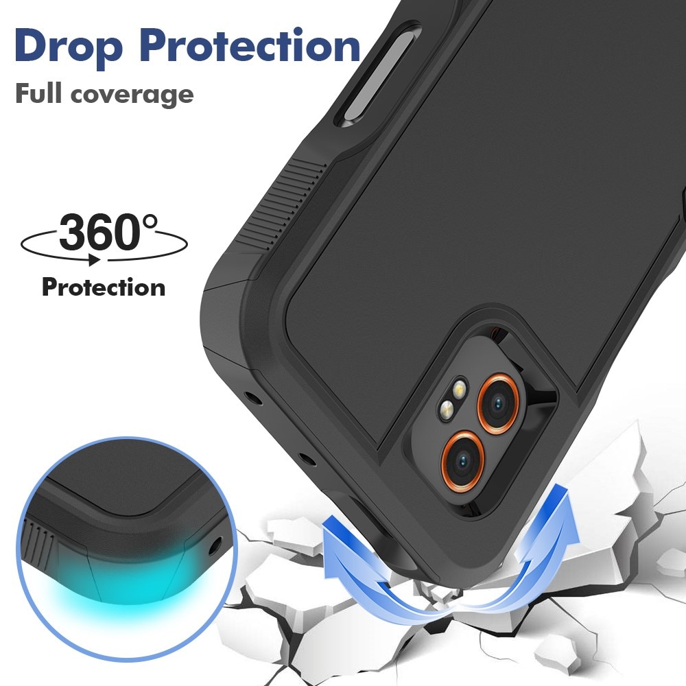 Samsung Galaxy Xcover 7 Pro Off-road Hybrid-Hülle schwarz