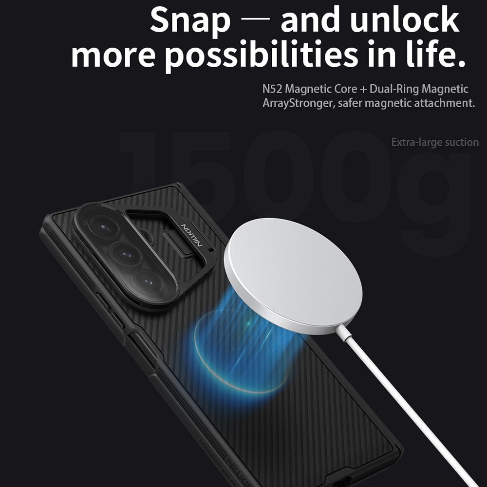 CamShield Prop Magnetic Hülle Samsung Galaxy Z Fold 7 schwarz