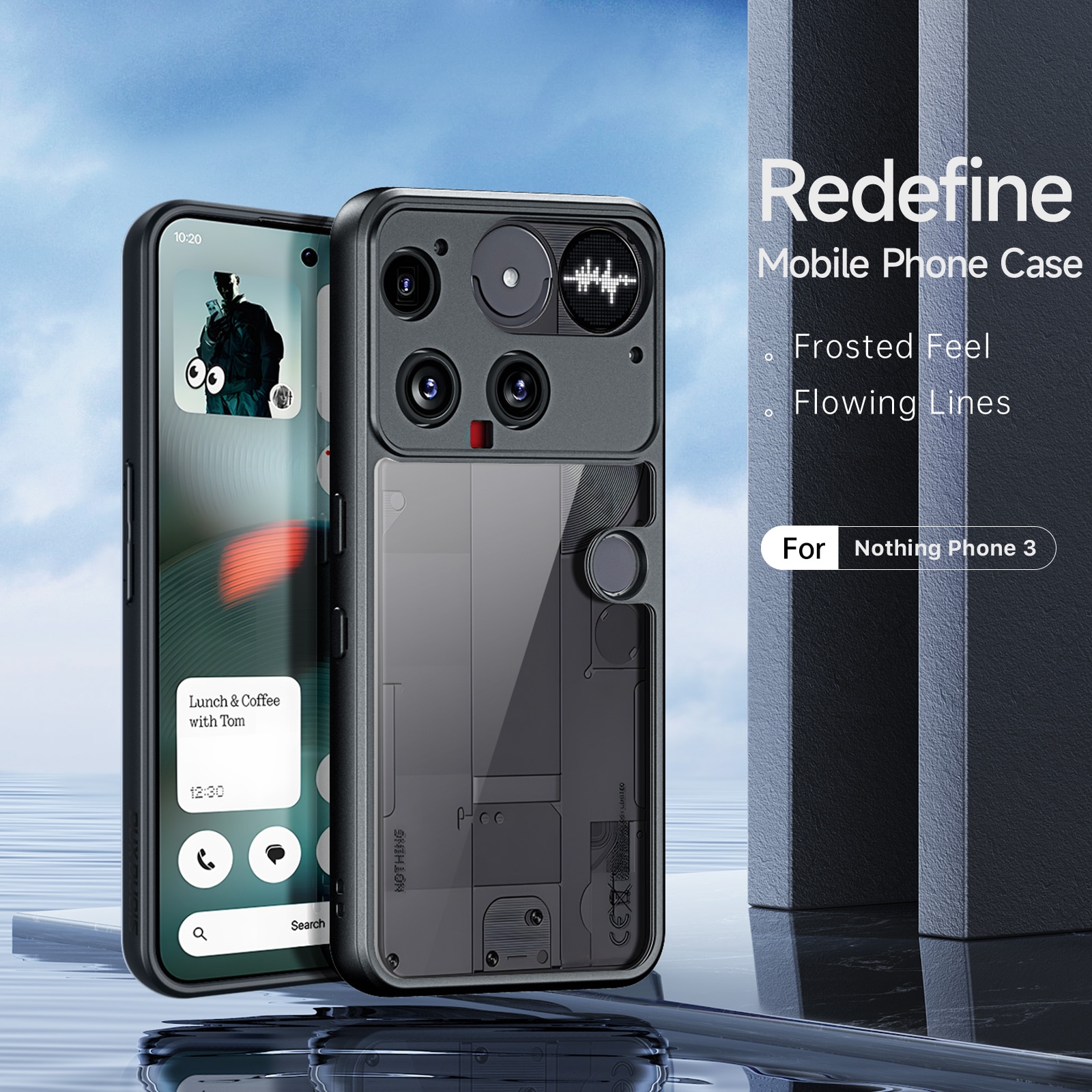 Aimo Series Hülle Nothing Phone 3 transparent