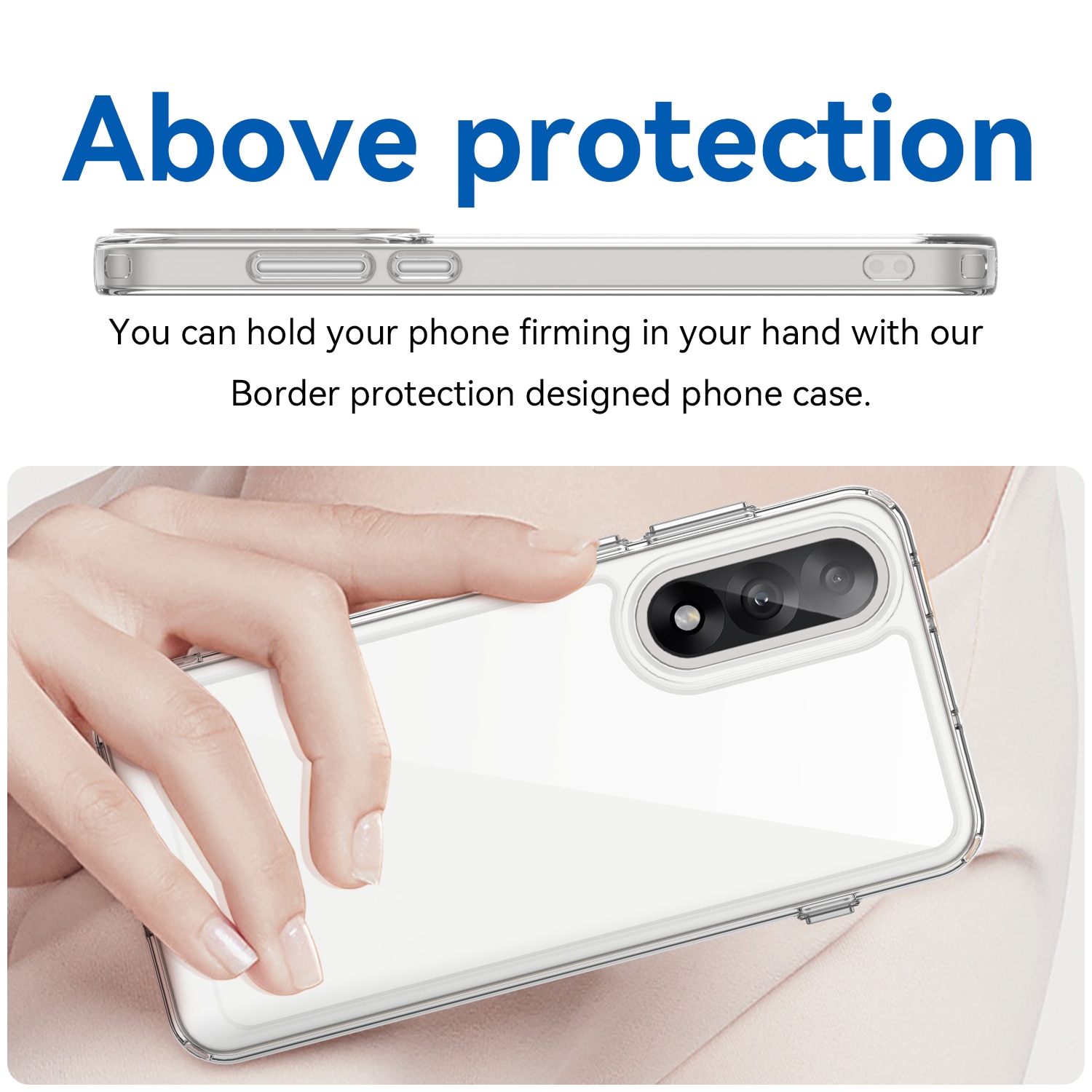  OnePlus Nord 5 Hybrid-Hülle Transparent