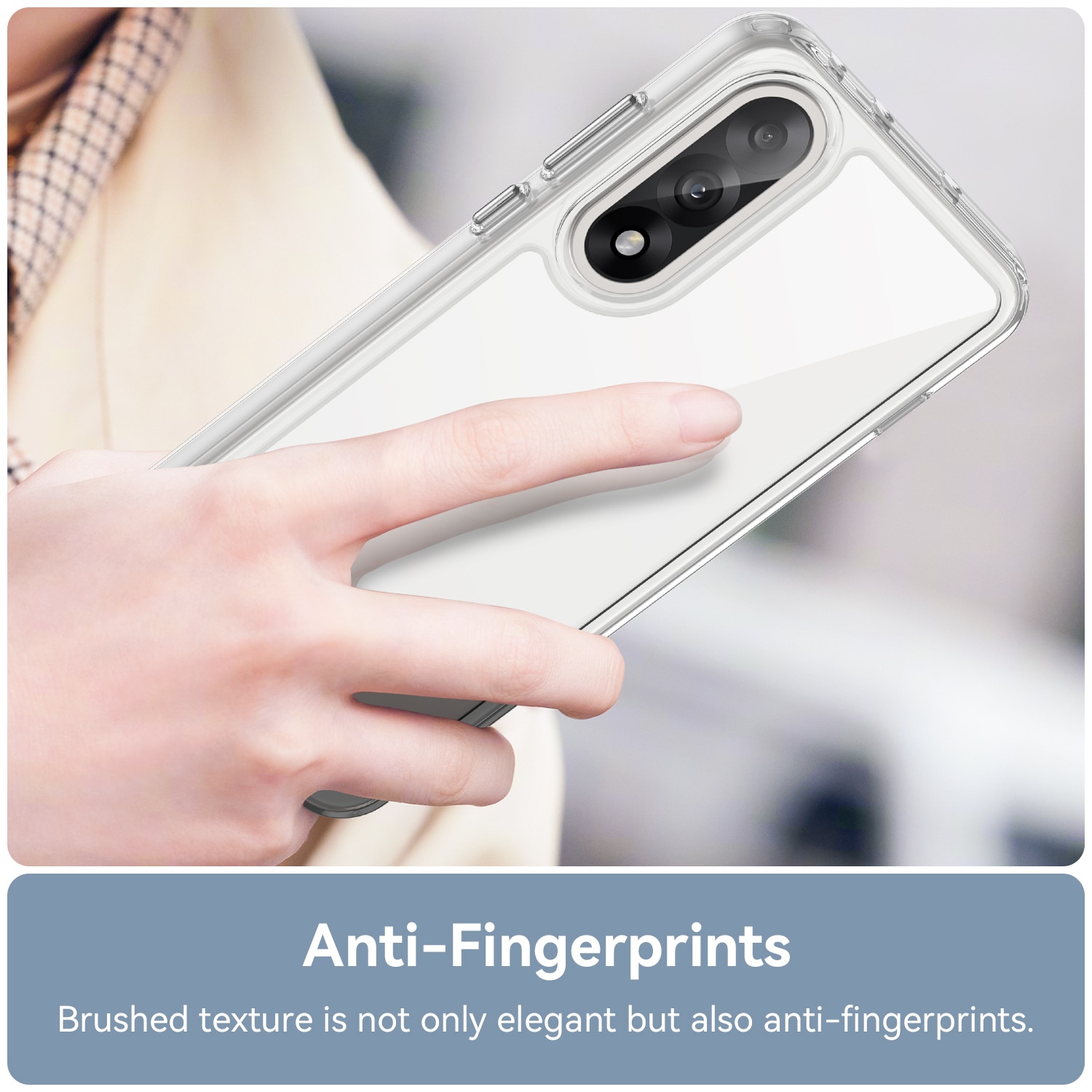  OnePlus Nord 5 Hybrid-Hülle Transparent