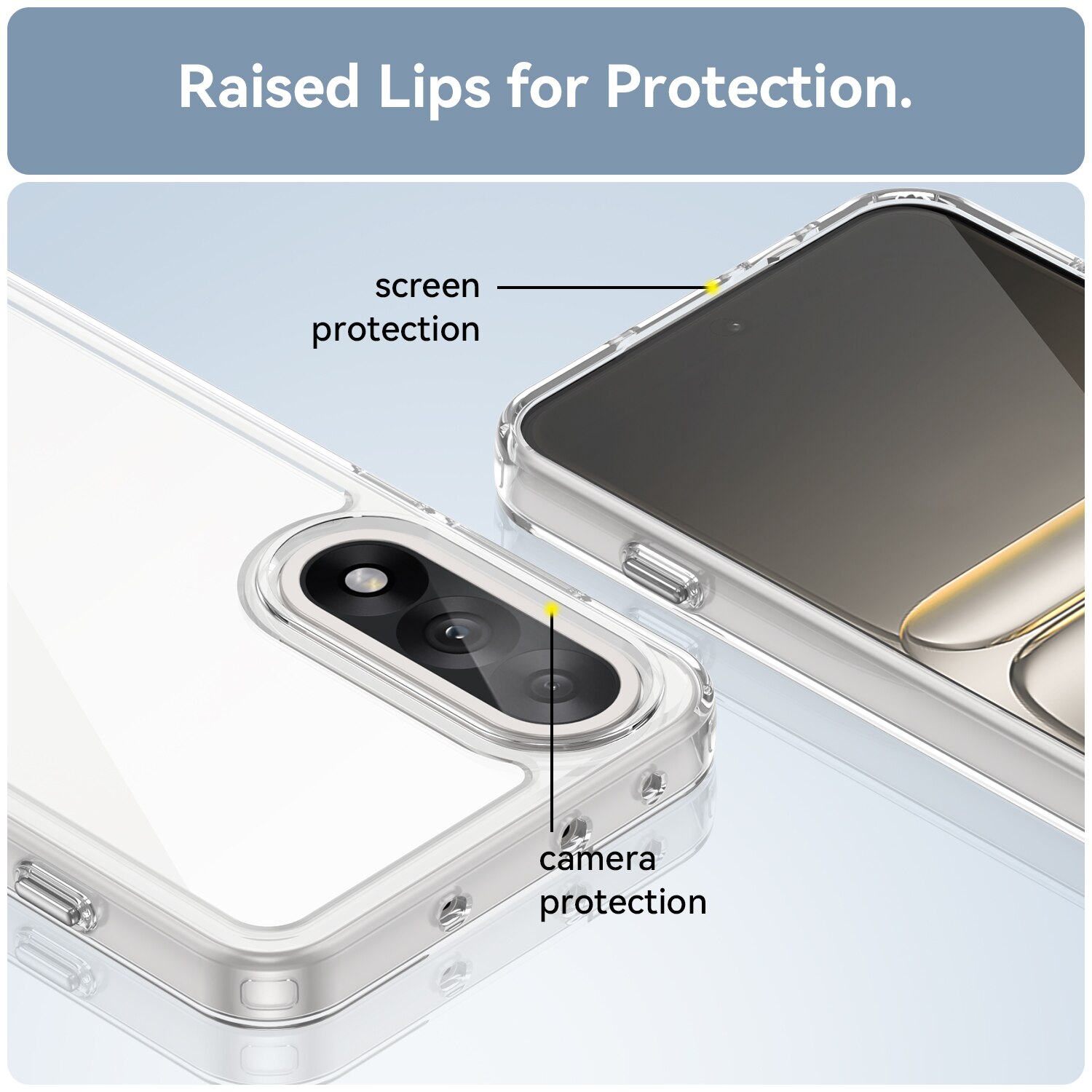  OnePlus Nord 5 Hybrid-Hülle Transparent