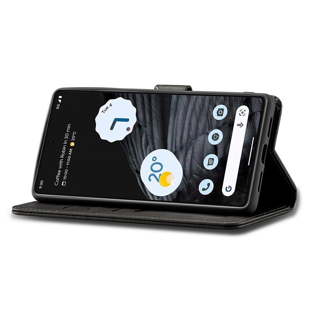 Portemonnaie-Hülle Google Pixel 7 Pro Schwarz