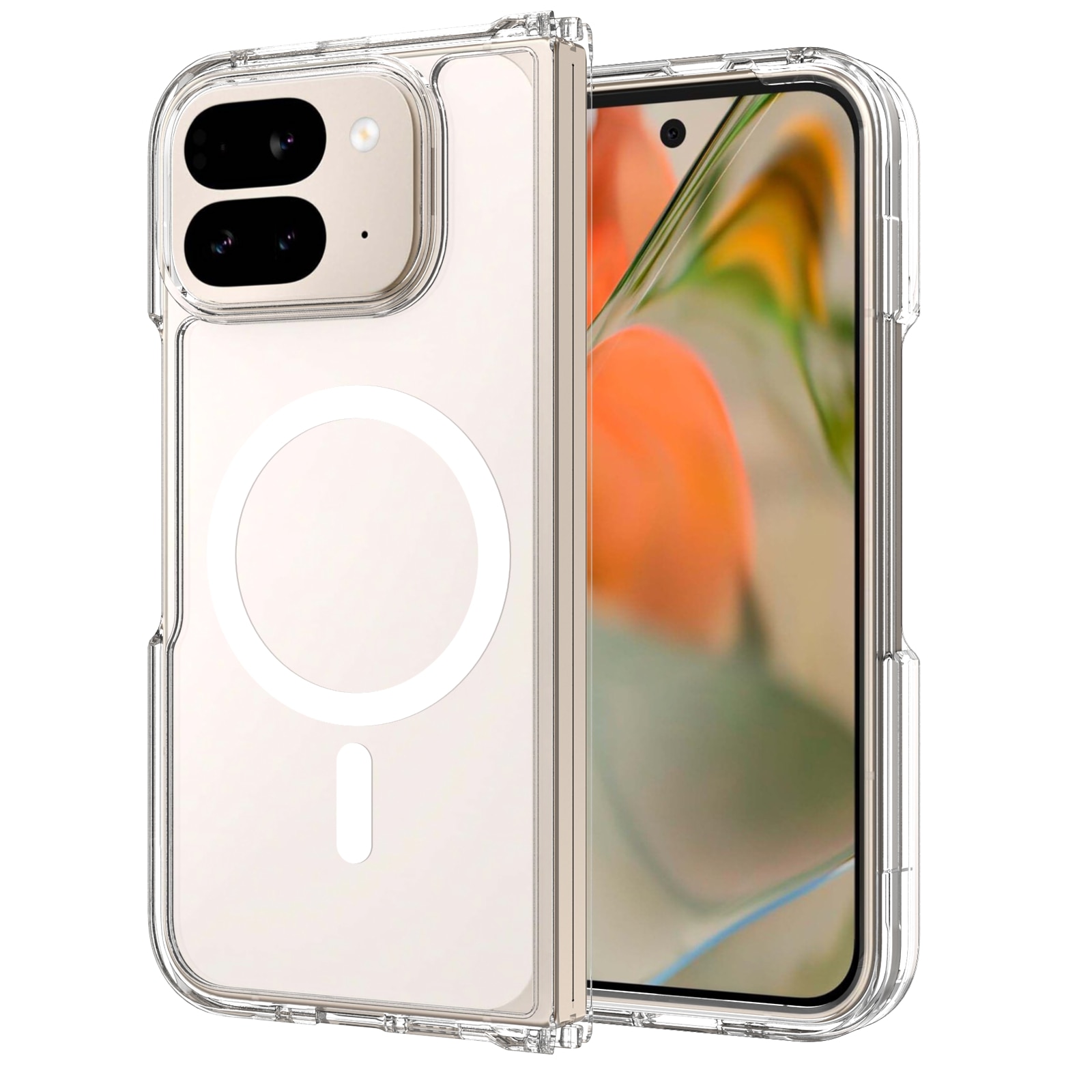 Hybrid-Hülle MagSafe Google Pixel 10 Pro Fold Transparent