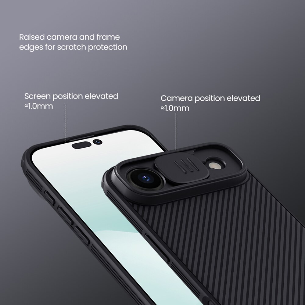 CamShield Hülle iPhone 17 Air Schwarz