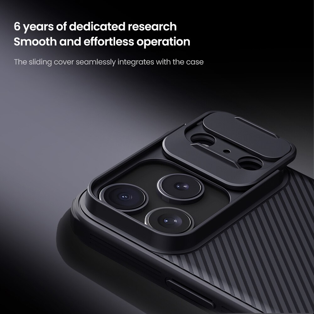 CamShield Hülle iPhone 17 Pro Schwarz