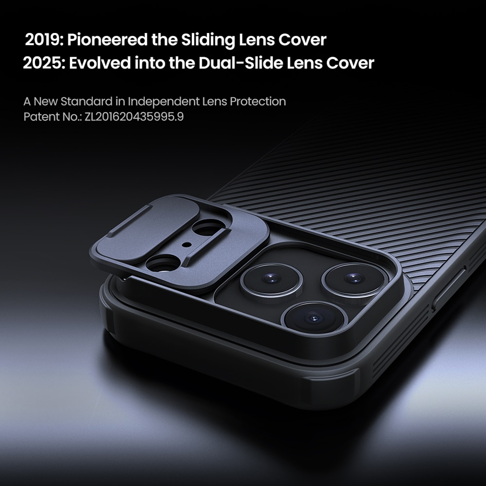 CamShield Hülle iPhone 17 Pro Grau