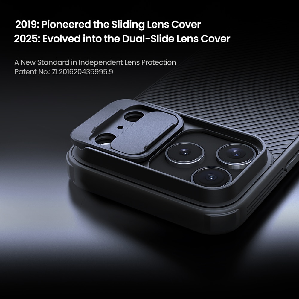 CamShield Hülle iPhone 17 Pro Max Schwarz