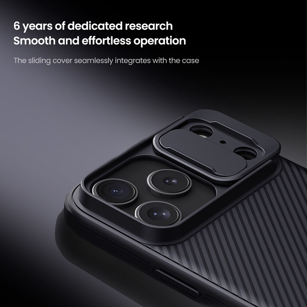 CamShield Hülle iPhone 17 Pro Max Schwarz