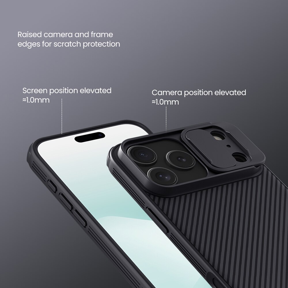 CamShield Hülle iPhone 17 Pro Max Schwarz