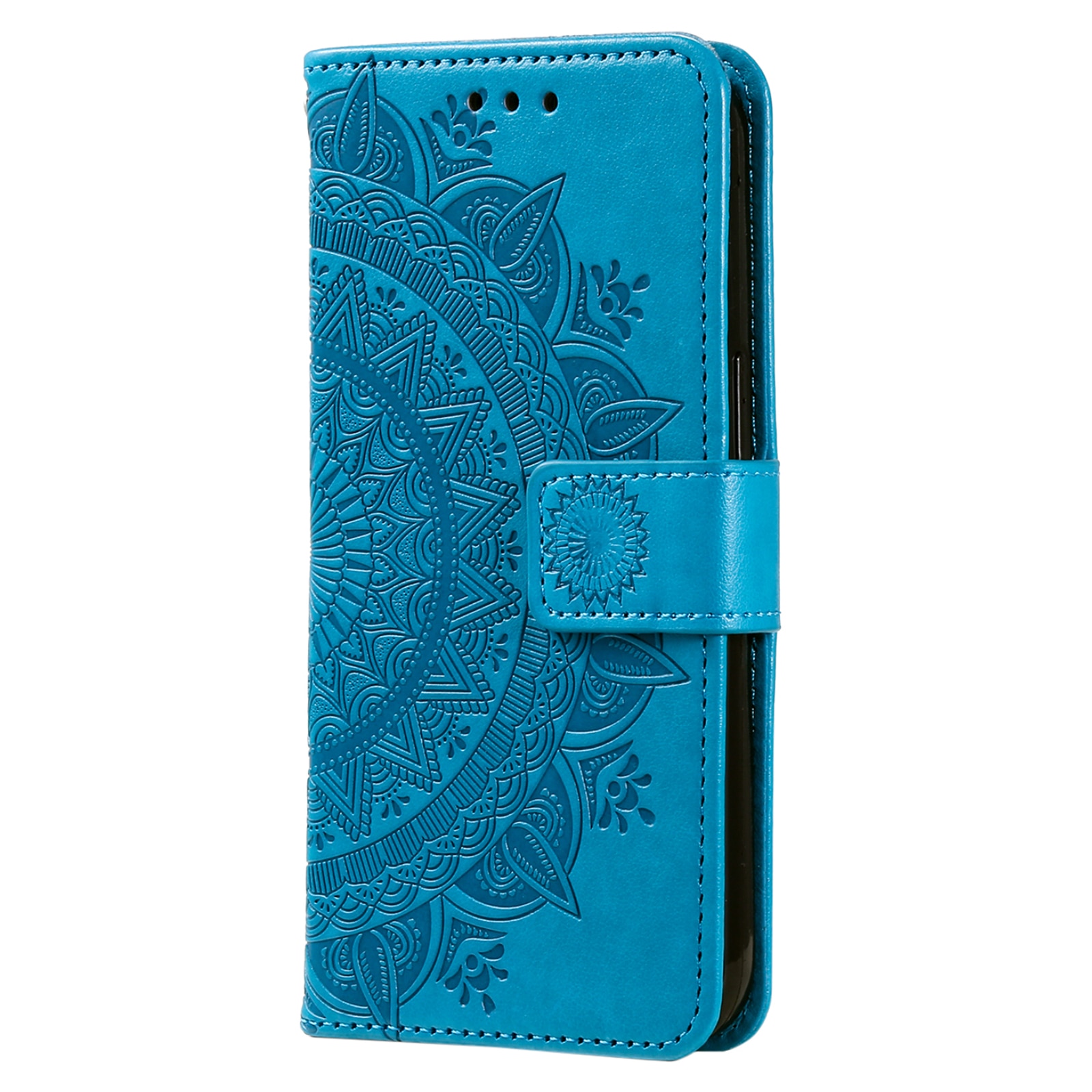Xiaomi Redmi 15C Handytasche Mandala Blau