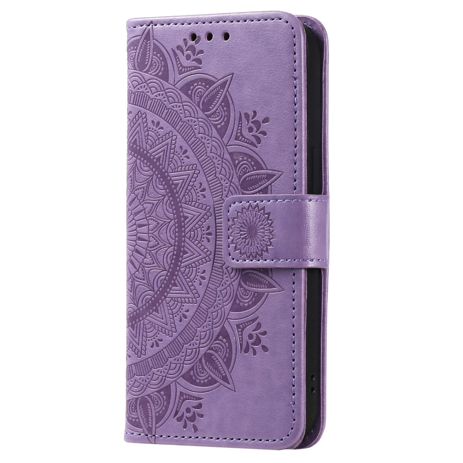 Xiaomi Redmi 15C Handytasche Mandala Lila