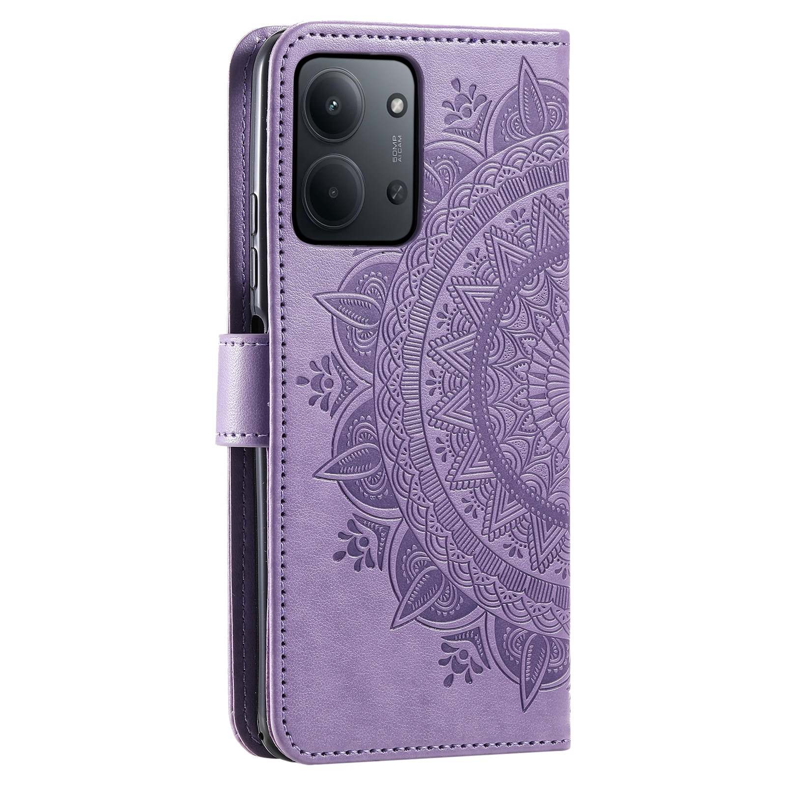 Xiaomi Redmi 15C Handytasche Mandala Lila