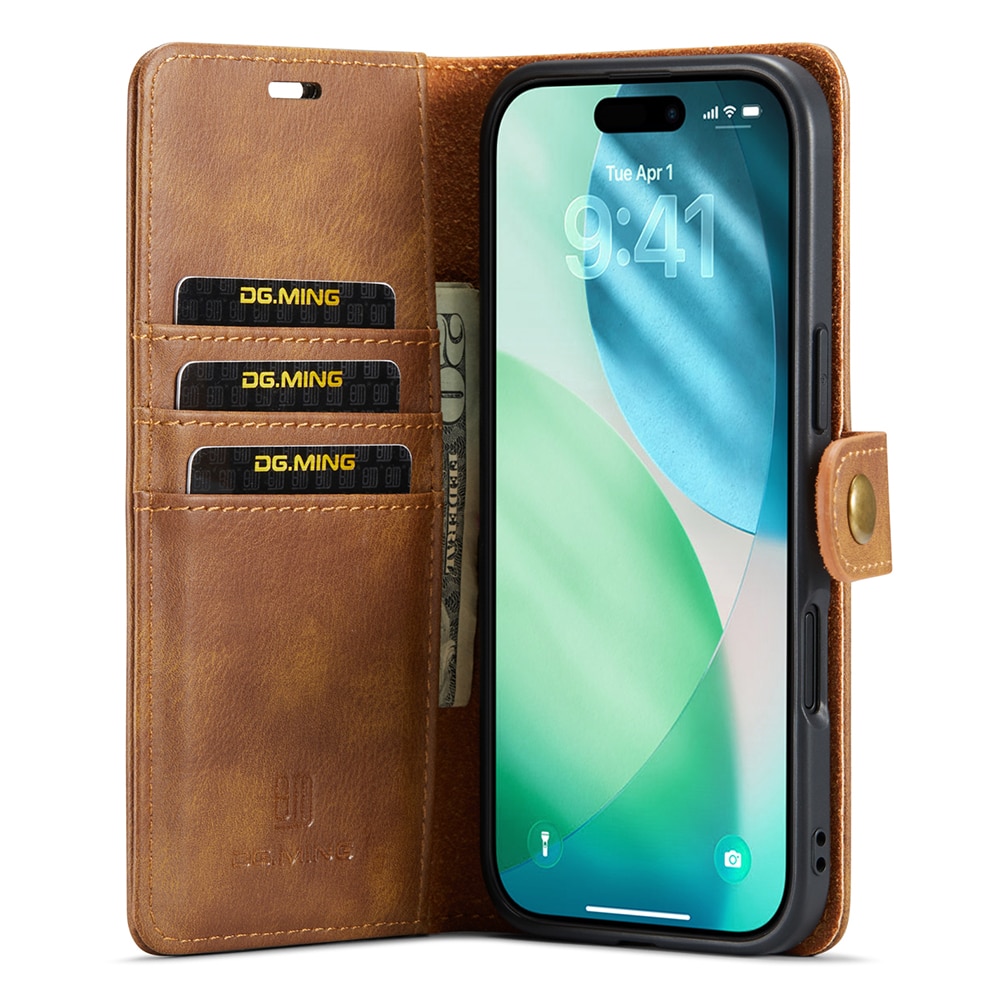 Handytasche Magnetische iPhone 17 Air Cognac