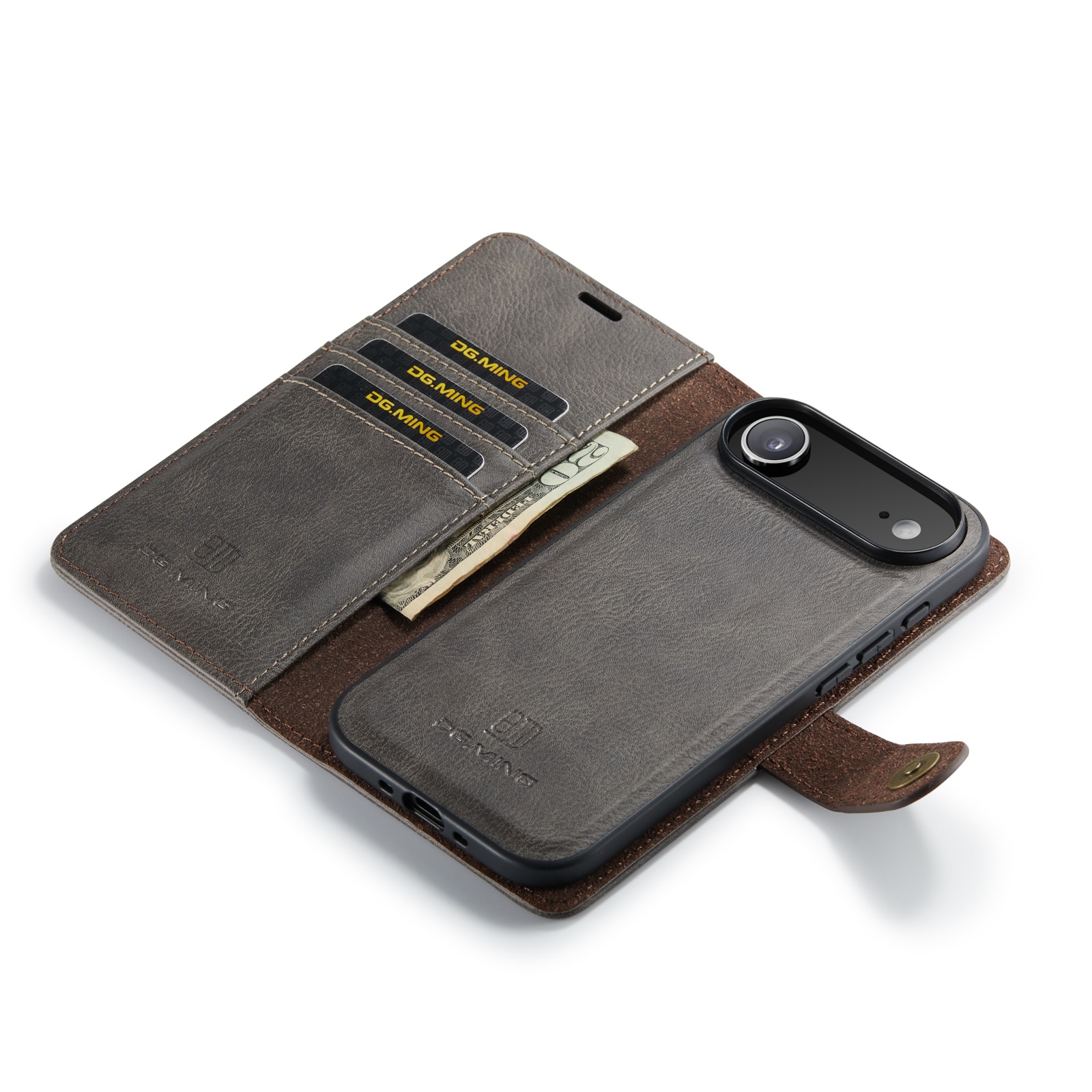 Handytasche Magnetische iPhone 17 Air Brown