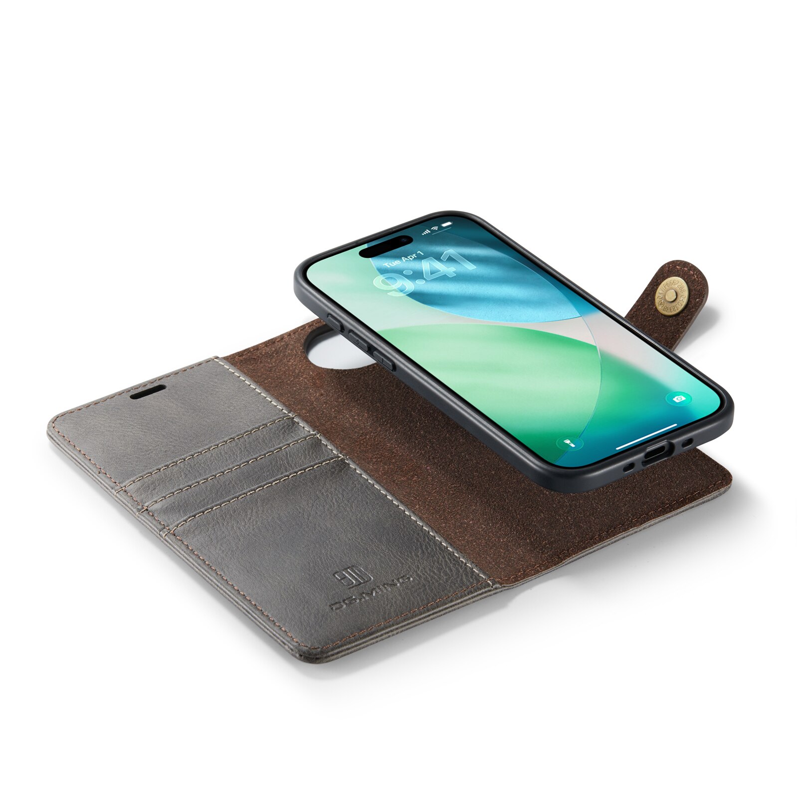 Handytasche Magnetische iPhone 17 Air Brown