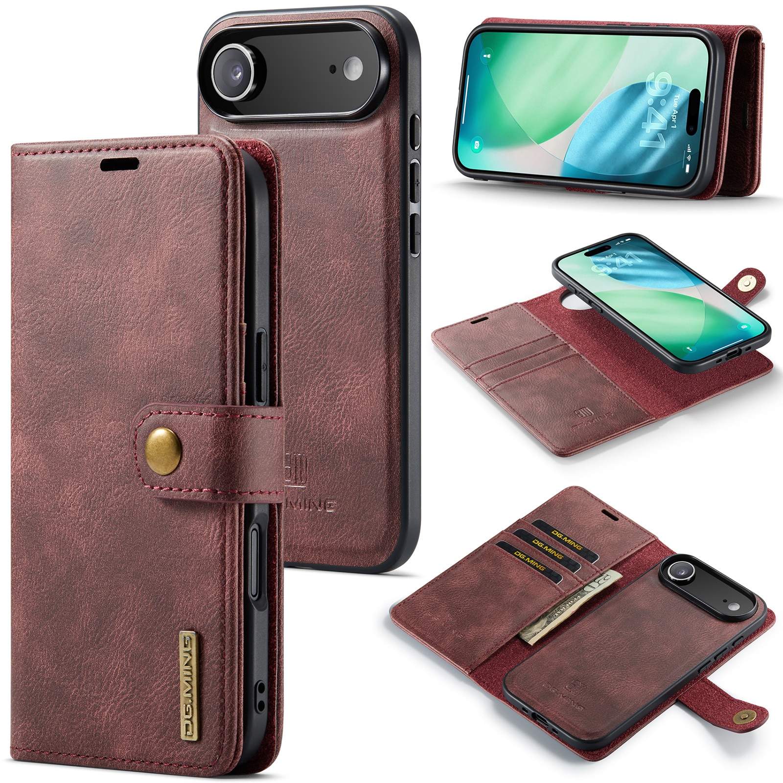 Handytasche Magnetische iPhone 17 Air Red