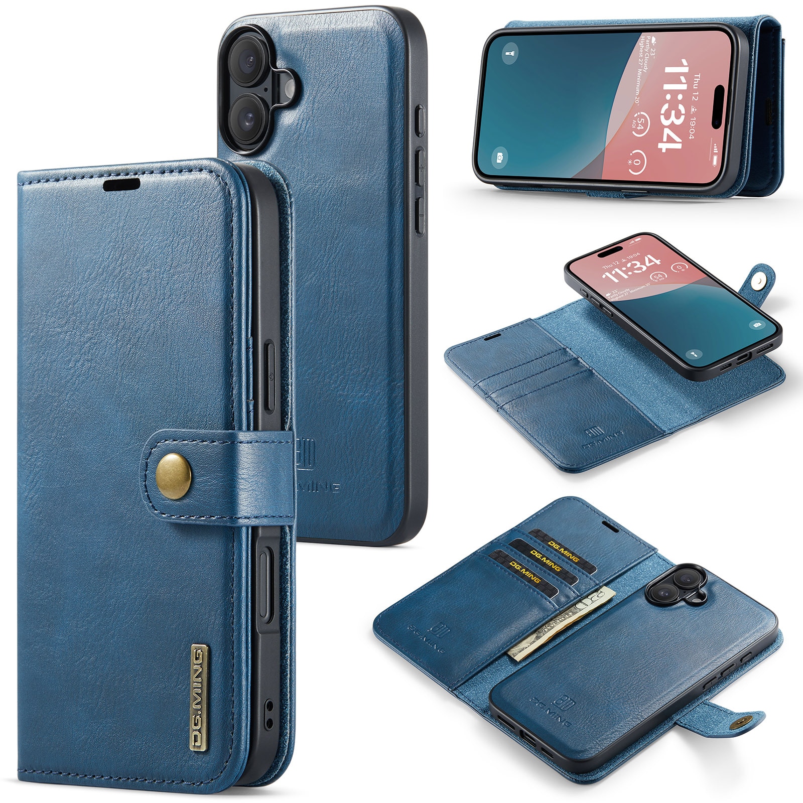Handytasche Magnetische iPhone 17 Blue
