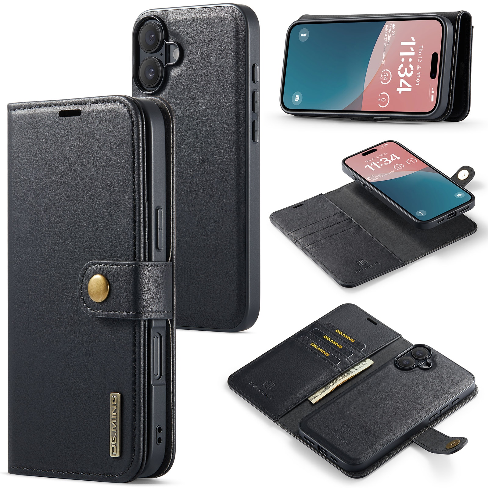 Handytasche Magnetische iPhone 17 Black