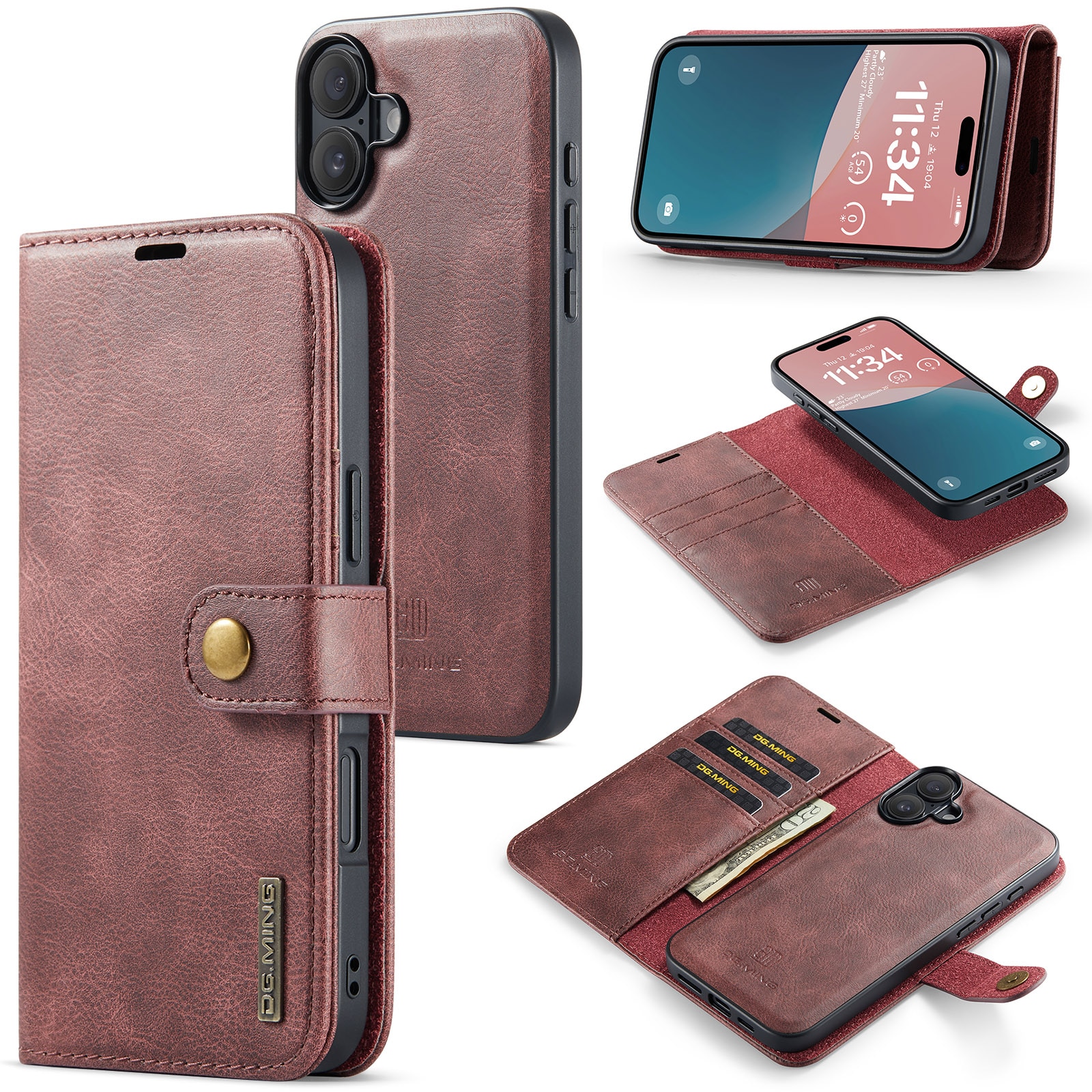 Handytasche Magnetische iPhone 17 Red