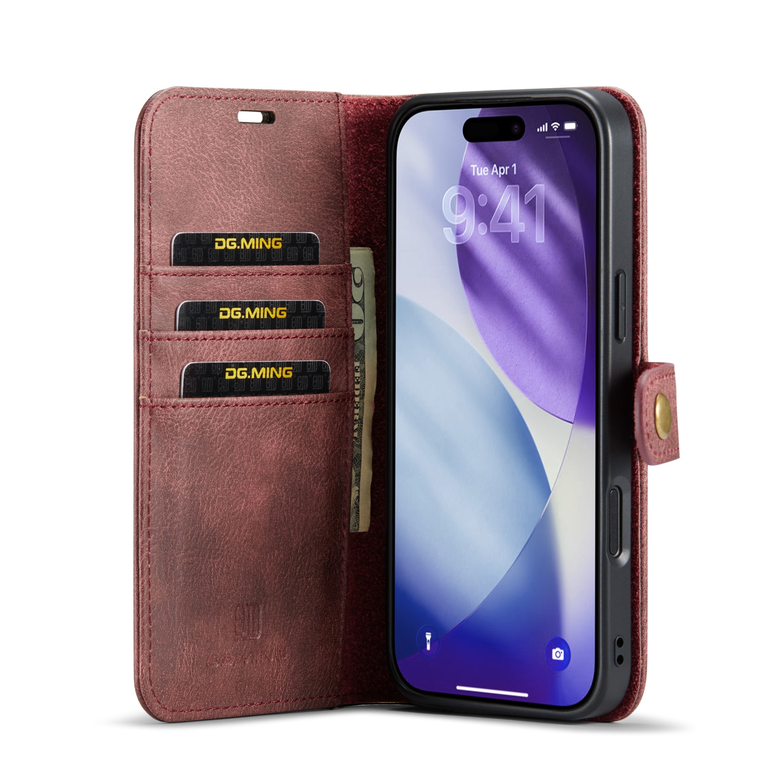 Handytasche Magnetische iPhone 17 Pro Red