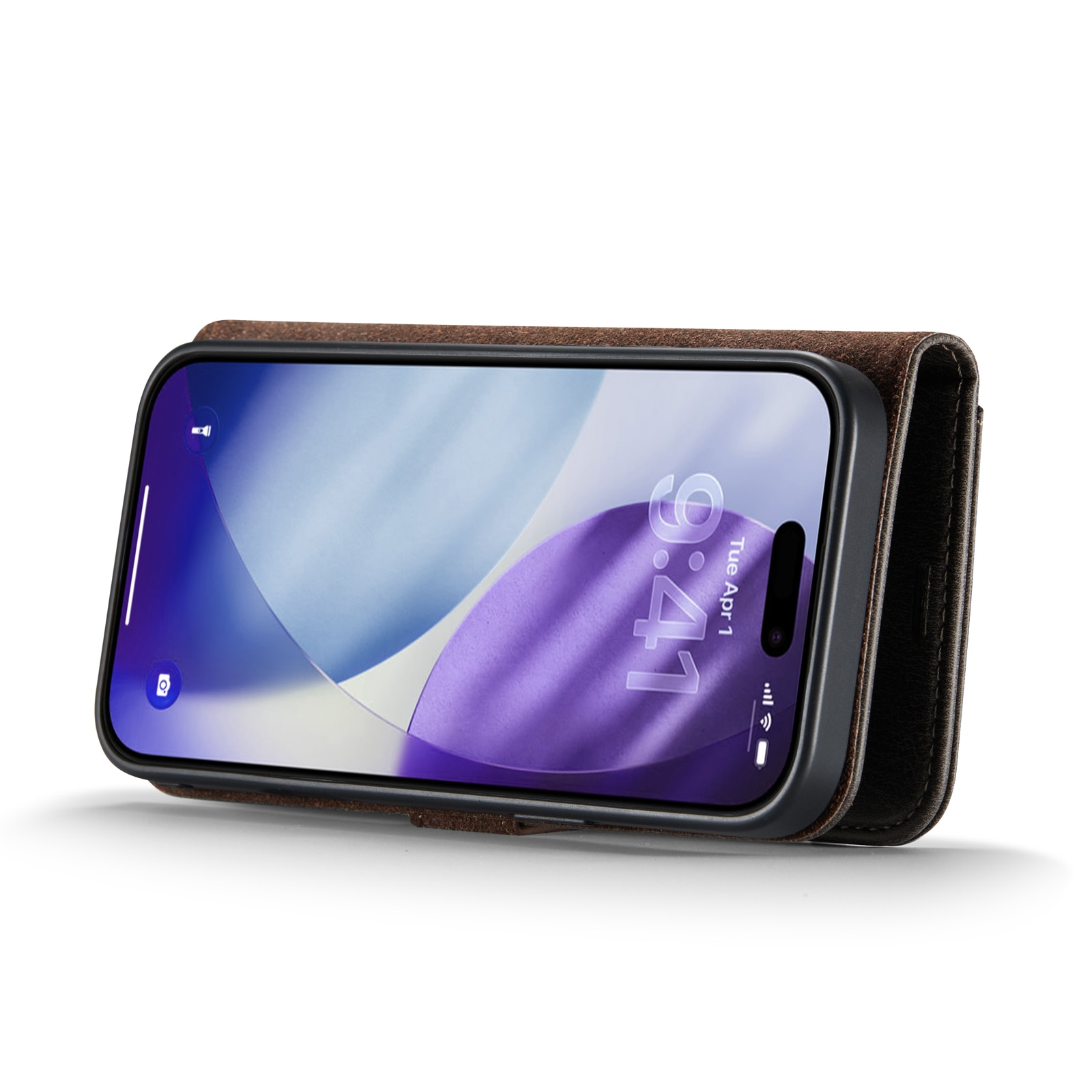 Handytasche Magnetische iPhone 17 Pro Max Brown