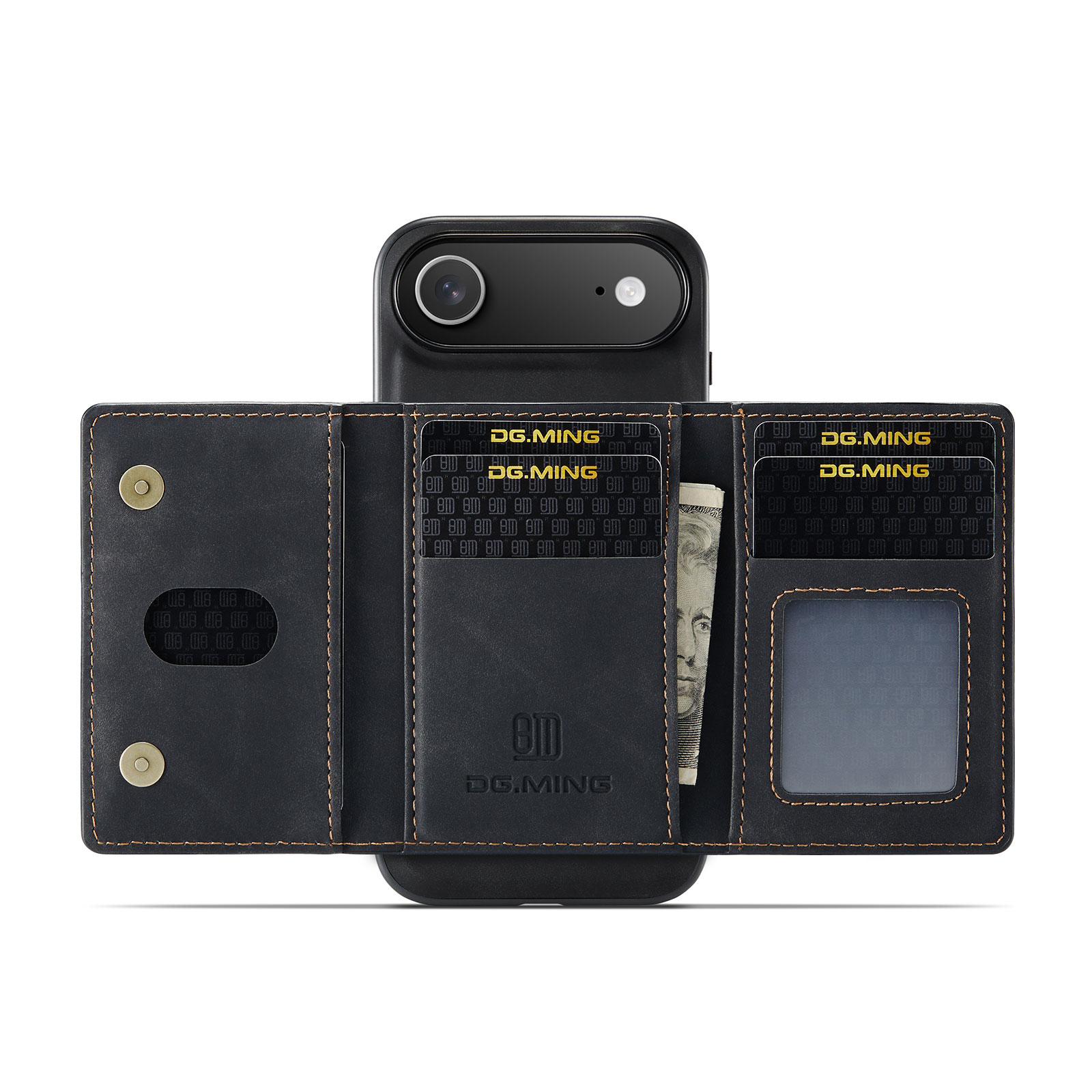 Magnetic Card Slot Case iPhone 17 Air Schwarz