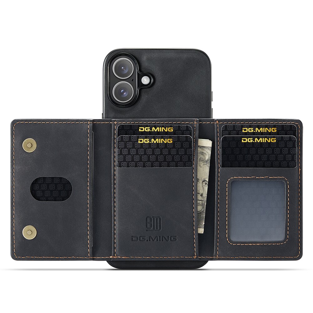 Magnetic Card Slot Case iPhone 17 Schwarz