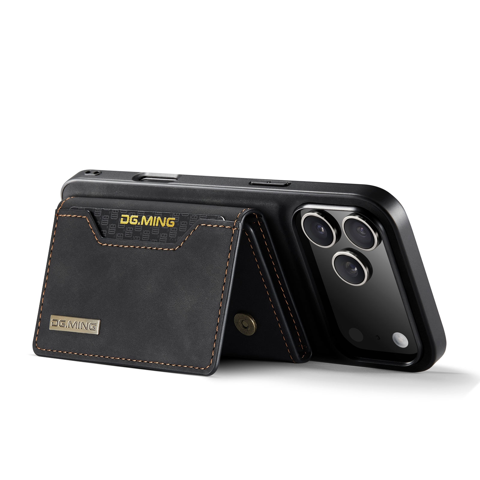 Magnetic Card Slot Case iPhone 17 Pro Schwarz