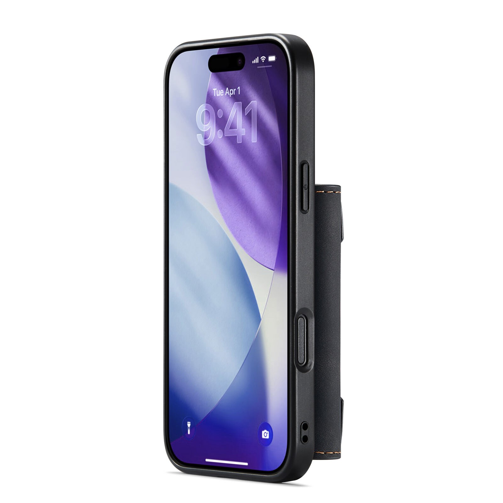 Magnetic Card Slot Case iPhone 17 Pro Max Schwarz