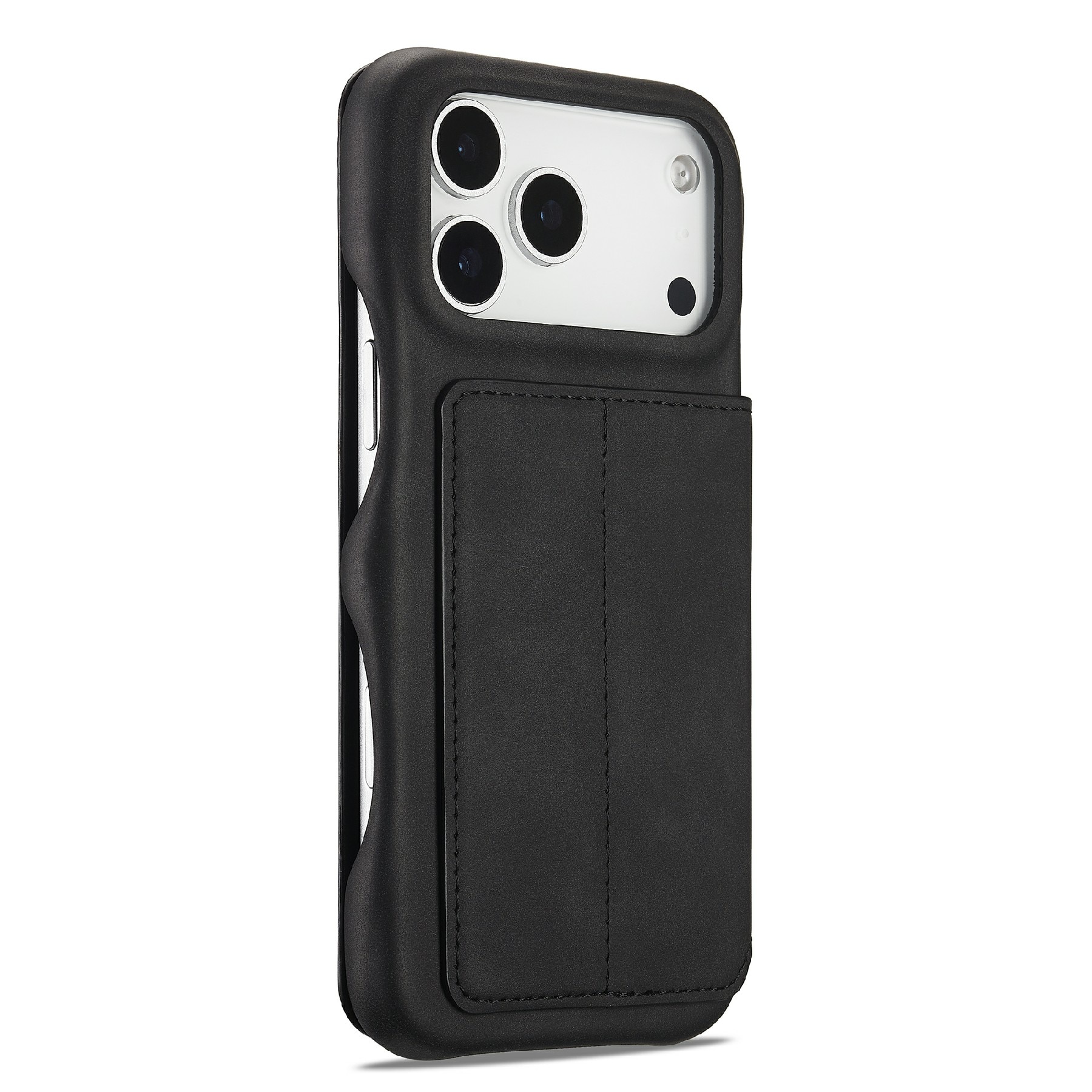 Slim Portemonnaie-Hülle iPhone 17 Pro Max Schwarz