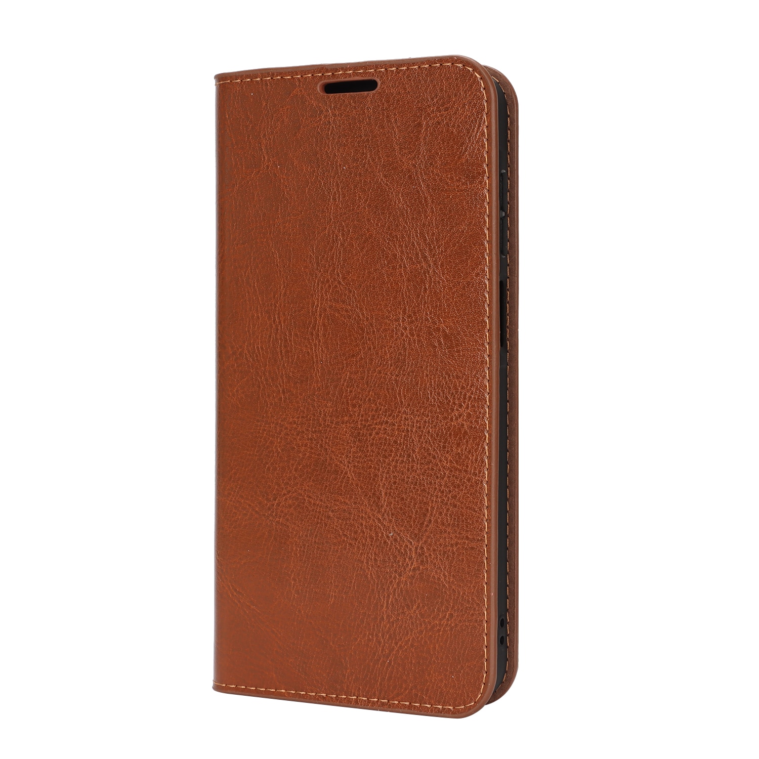 Samsung Galaxy A17 Handytasche aus Echtem Leder Braun