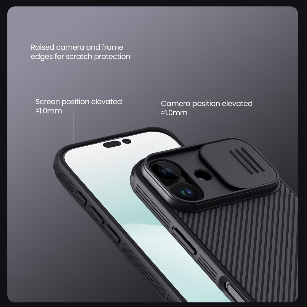 CamShield Hülle MagSafe iPhone 17 Schwarz