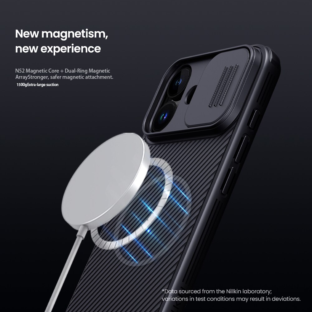 CamShield Hülle MagSafe iPhone 17 Schwarz