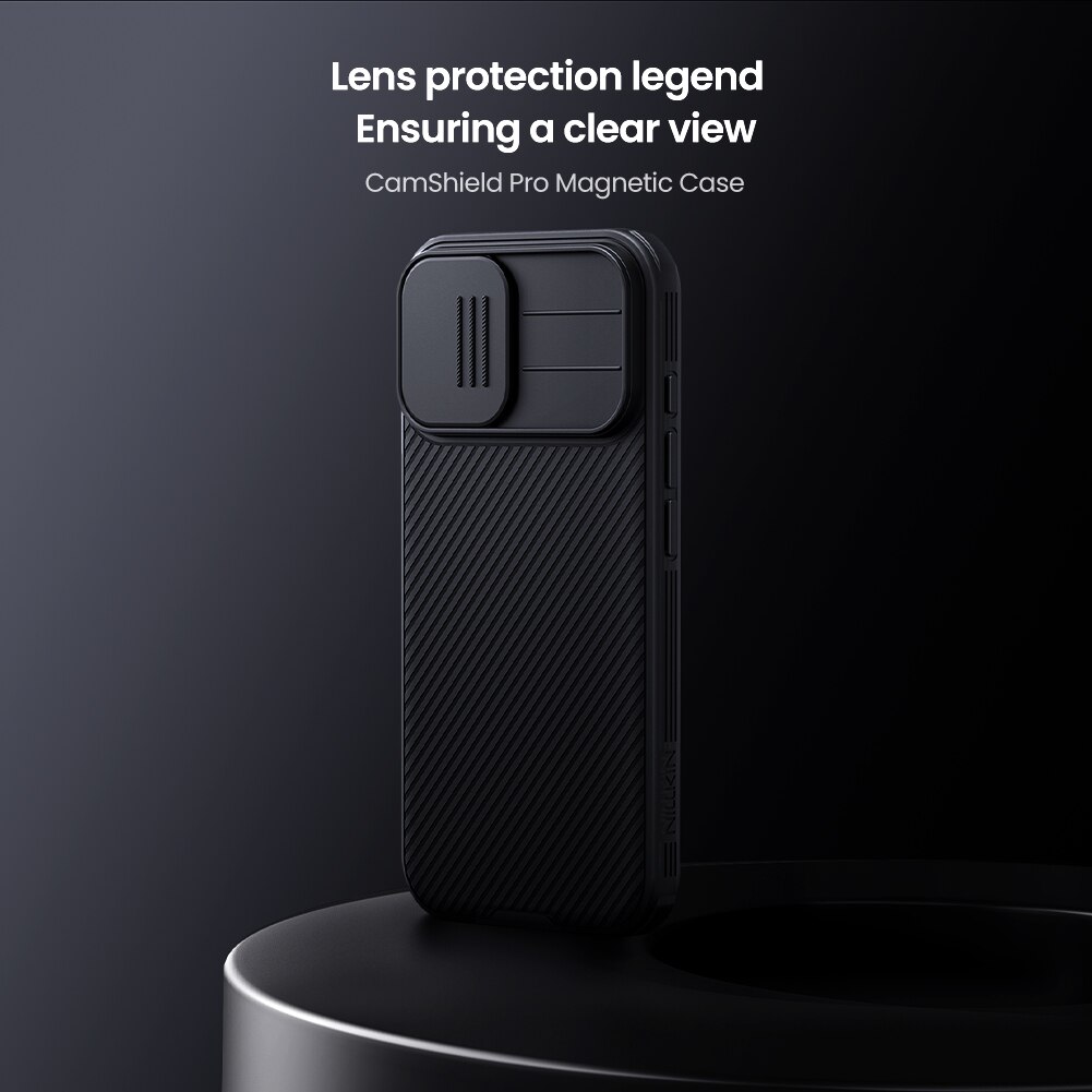 CamShield Hülle MagSafe iPhone 17 Schwarz
