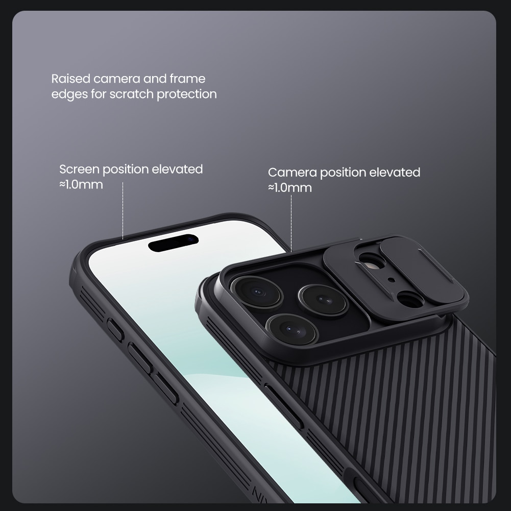 CamShield Hülle MagSafe iPhone 17 Pro Schwarz
