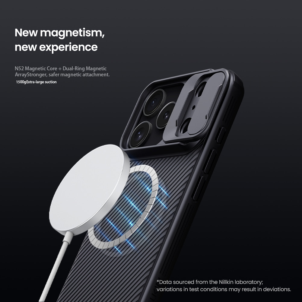 CamShield Hülle MagSafe iPhone 17 Pro Schwarz