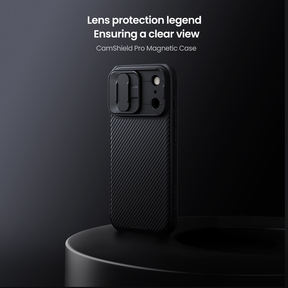 CamShield Hülle MagSafe iPhone 17 Pro Schwarz