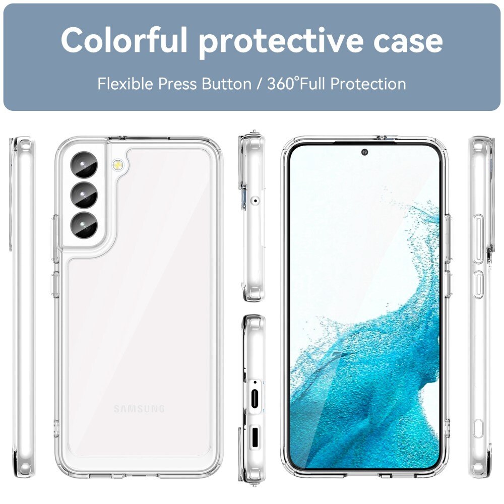 Samsung Galaxy S23 Plus Hybrid-Hülle durchsichtig