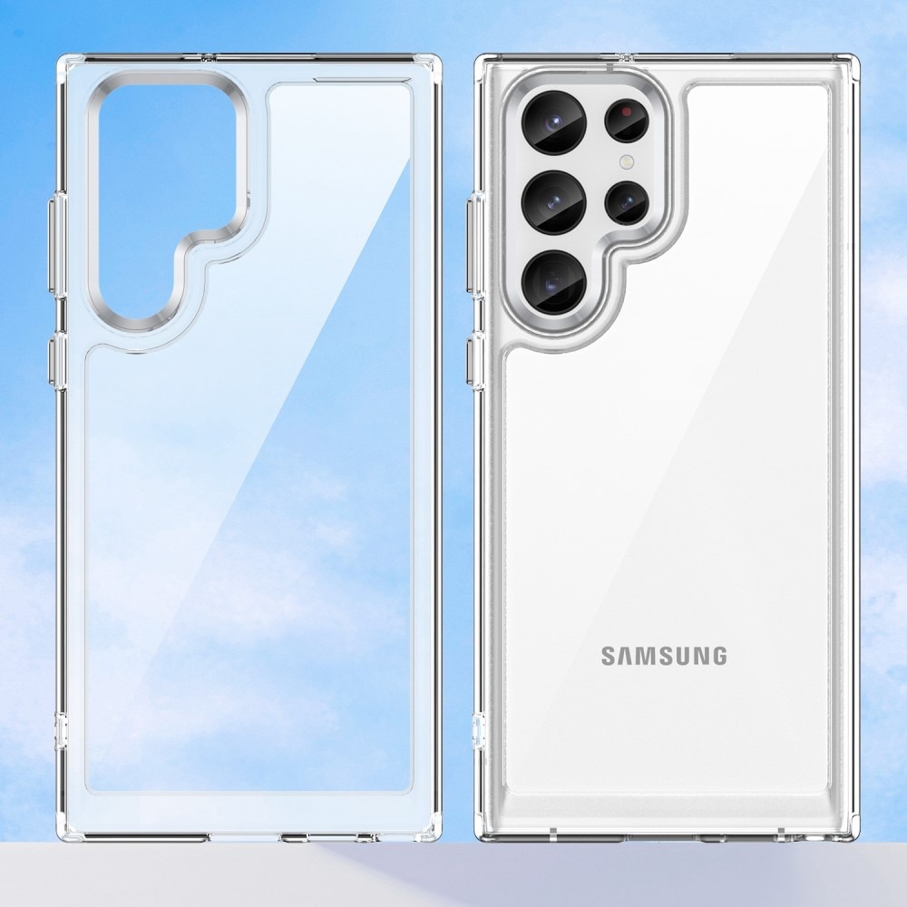 Samsung Galaxy S23 Ultra hybride Handyhülle Crystal Hybrid transparent