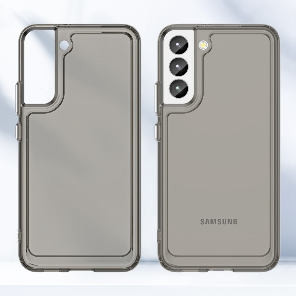 Samsung Galaxy S23 Plus Hybride Handyhülle Crystal Hybrid grau