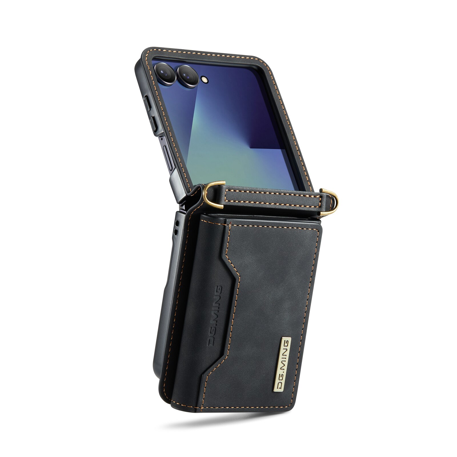 Card Slot Case Samsung Galaxy Z Flip 7 Schwarz