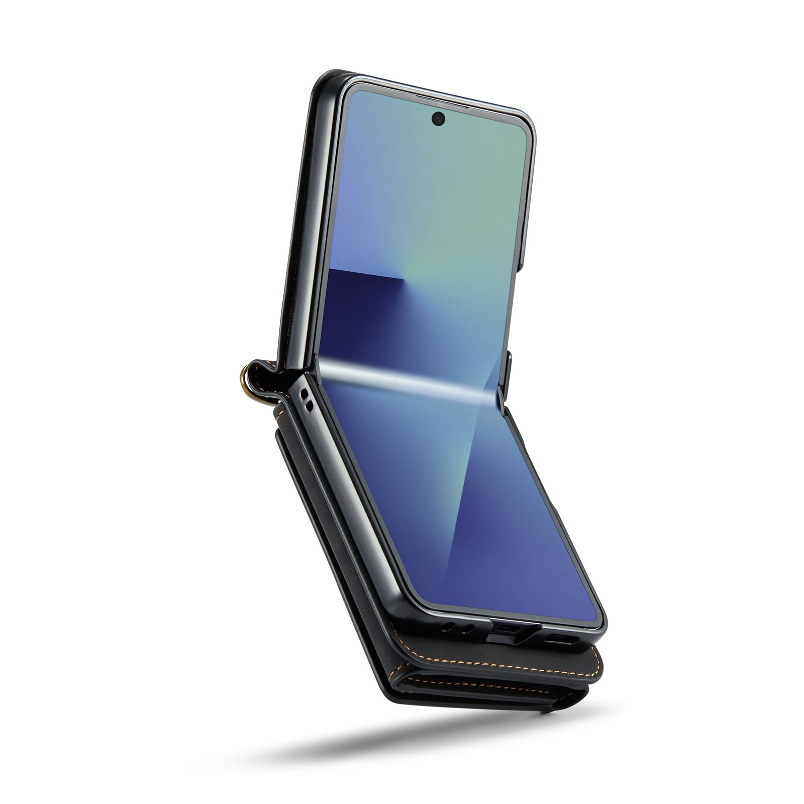 Card Slot Case Samsung Galaxy Z Flip 7 Schwarz