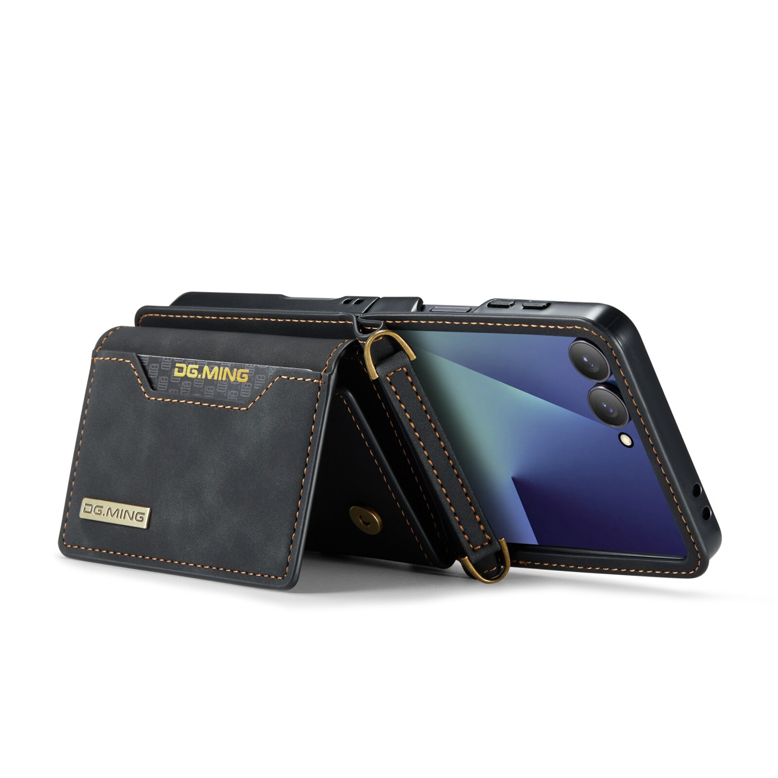 Card Slot Case Samsung Galaxy Z Flip 7 Schwarz