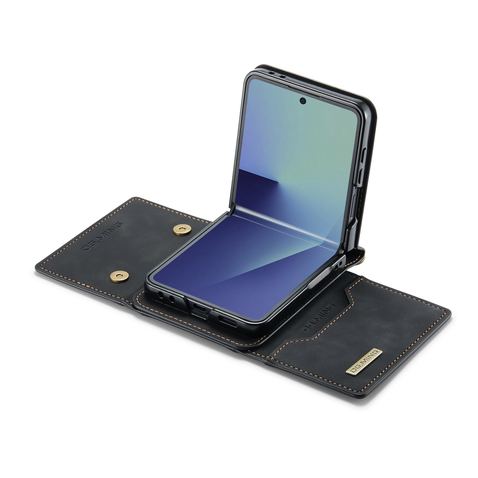 Card Slot Case Samsung Galaxy Z Flip 7 Schwarz