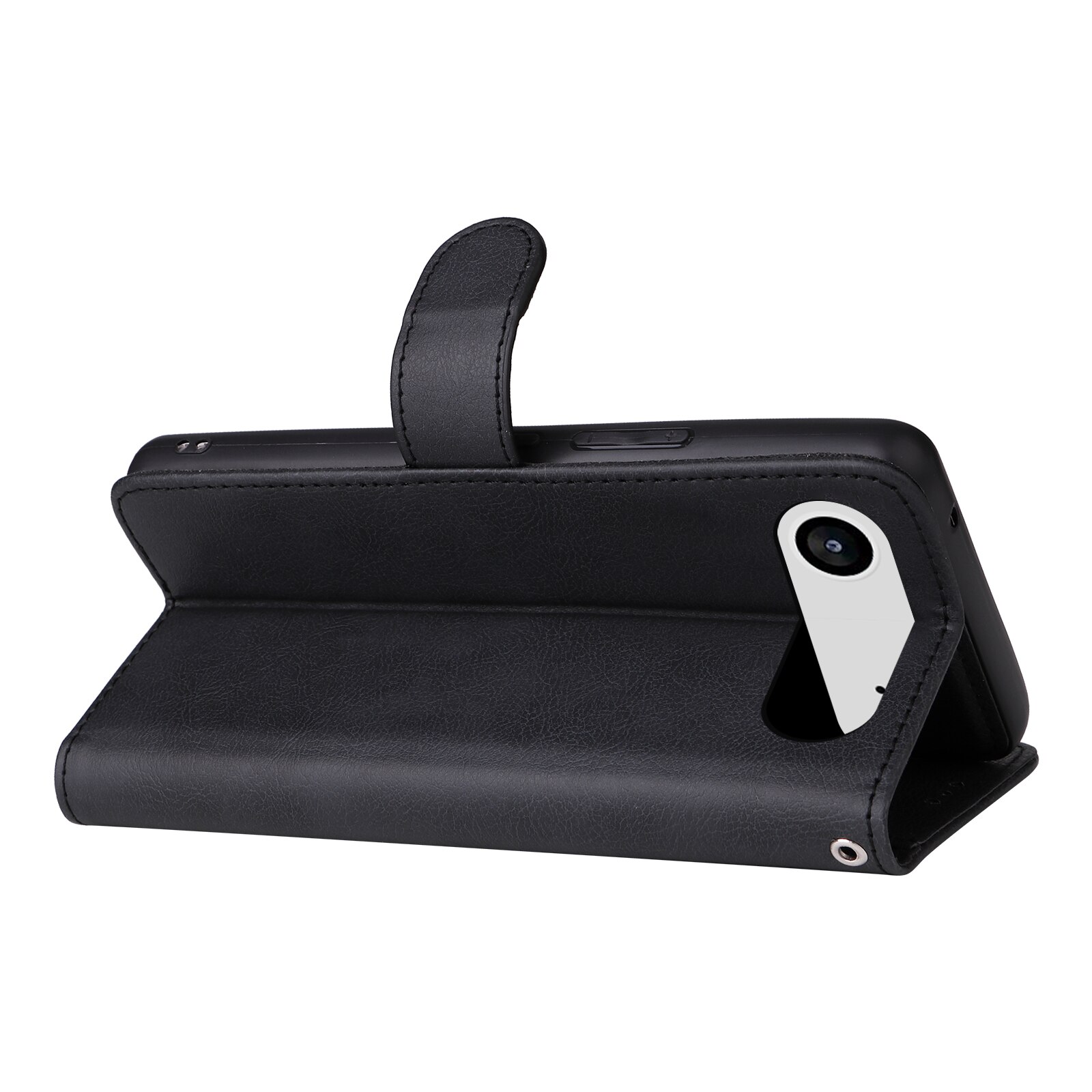 iPhone 17 Air Magnetische Handytasche Schwarz