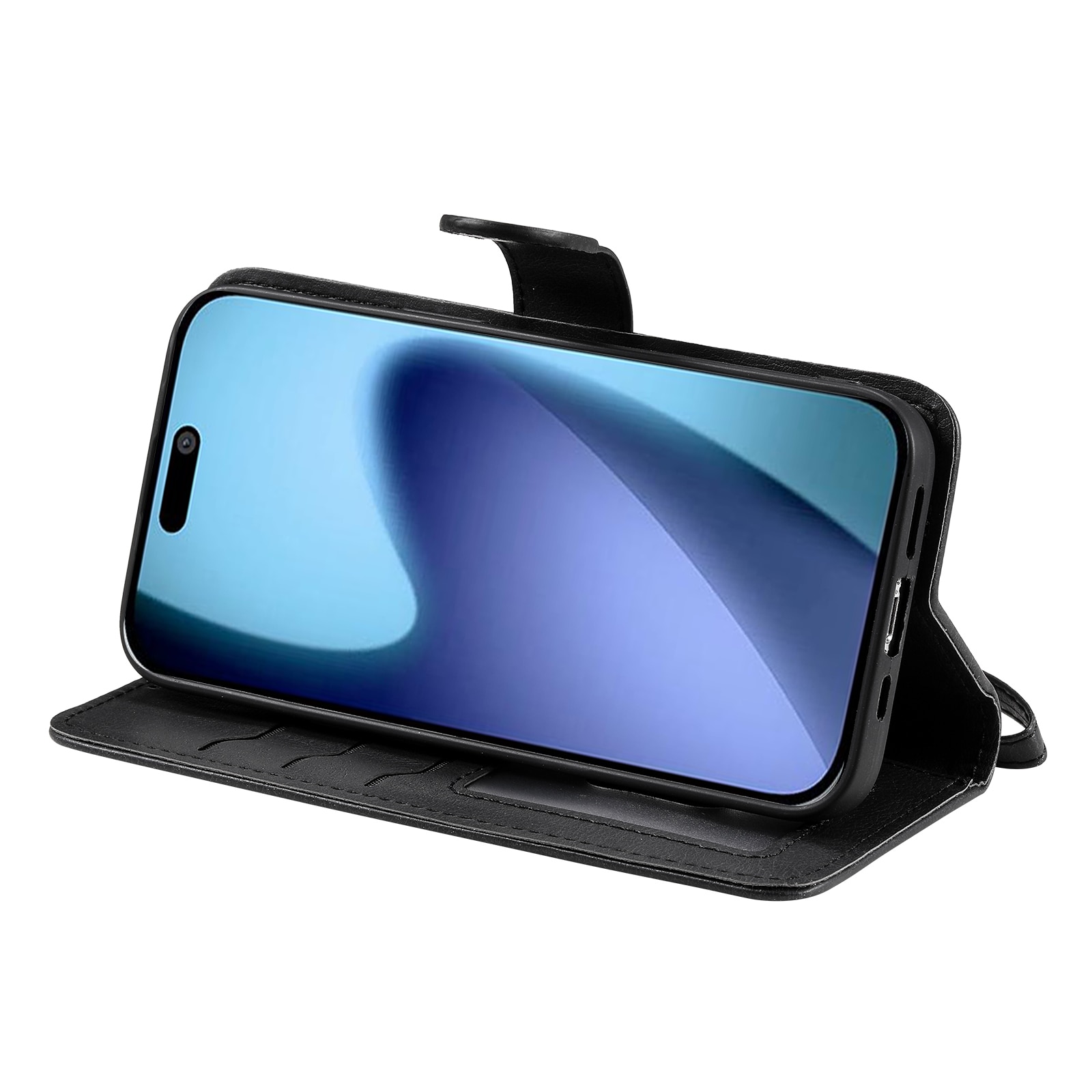 iPhone 17 Air Magnetische Handytasche Schwarz