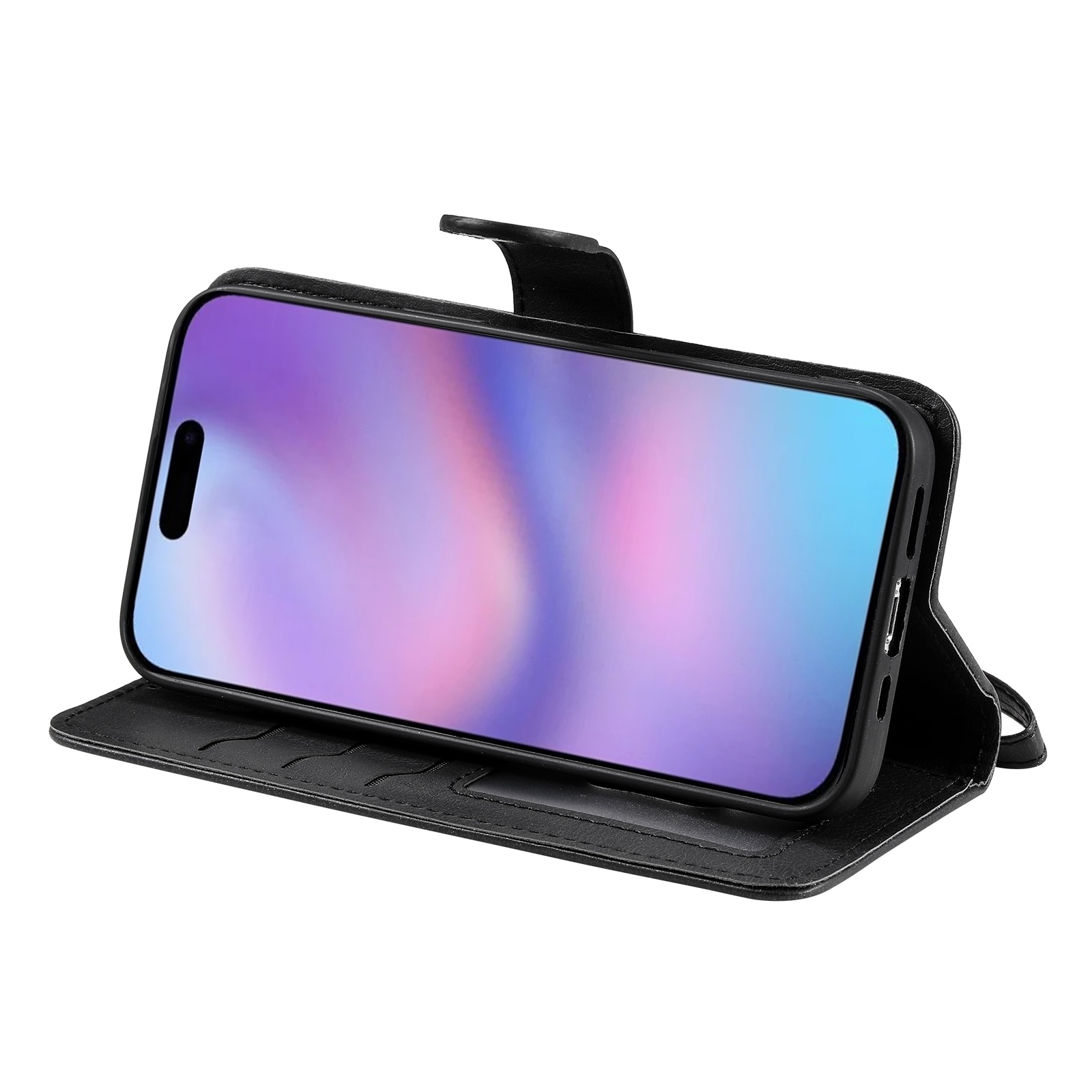 iPhone 17 Magnetische Handytasche schwarz