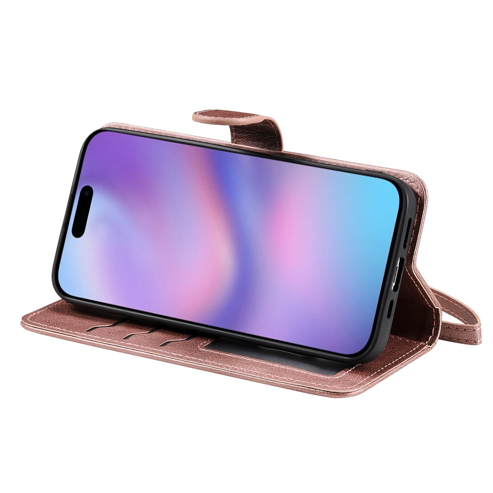 iPhone 17 Magnetische Handytasche Rosa