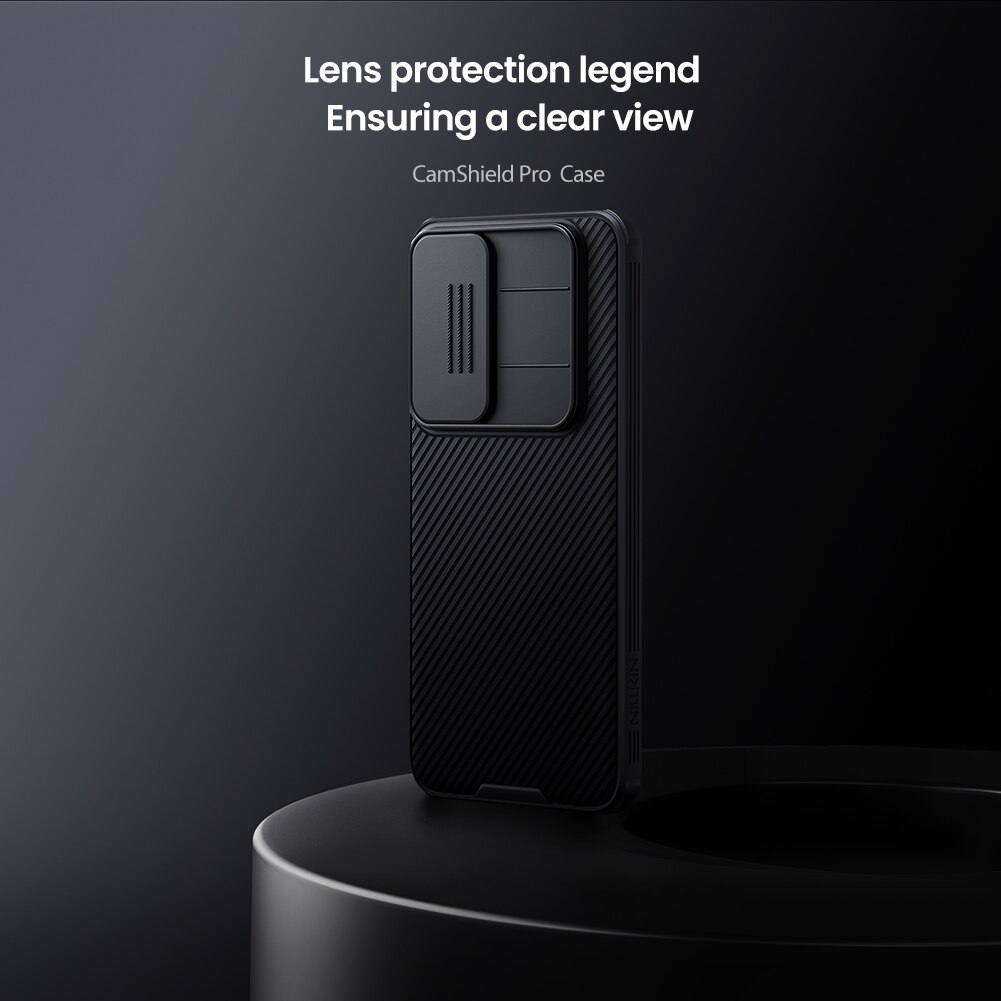 CamShield Hülle Samsung Galaxy S25 FE Schwarz